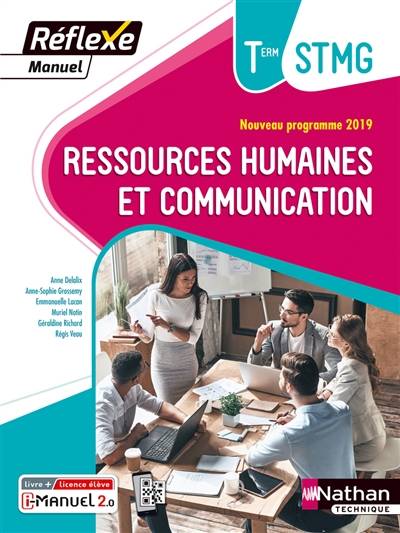 Ressources humaines et communication, terminale STMG : nouveau programme 2019 | 