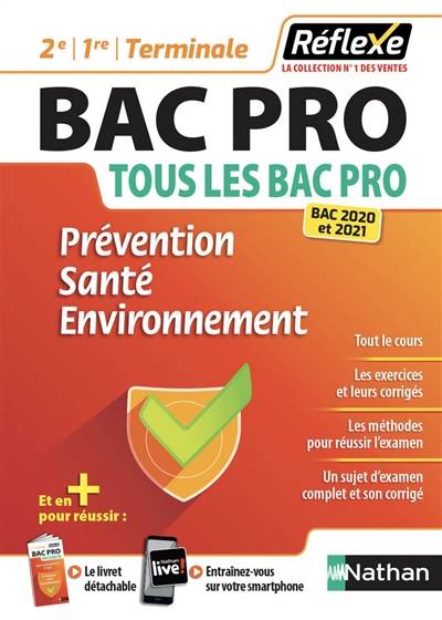 Prévention, santé, environnement, tous les bac pro : 2de, 1re, terminale : bac 2020 et 2021 | Elisabeth Baumeier, Caroline Lavaivre, Blandine Savignac