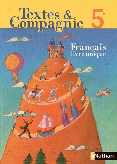 Textes & compagnie français 5e : livre unique | Marlene Guillou-Thery, Philippe Lehu, Bruno Doucey, Michel Tamine