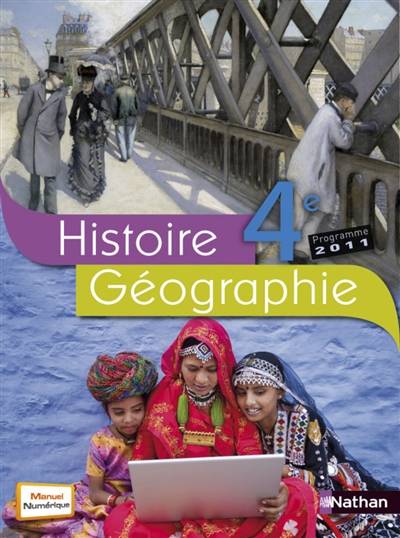 Histoire géographie 4e : programme 2011 | Sebastien Cote, Jerome Dunlop