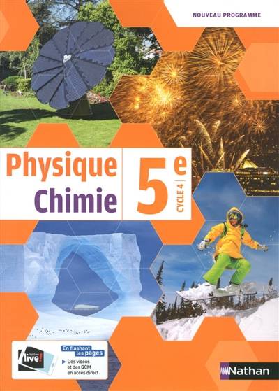 Physique chimie 5e, cycle 4 : nouveau programme | Alexandre Bonnefoy, Jean-Luc Azan