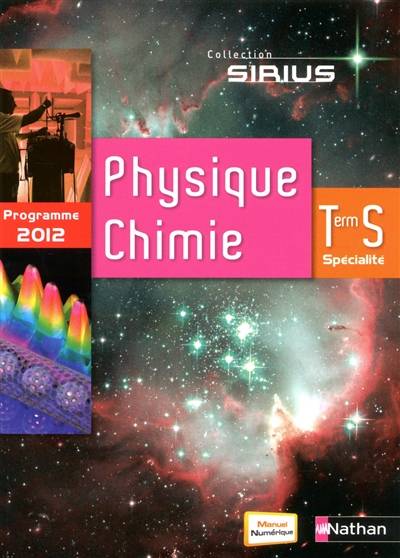 Physique chimie terminale S spécialité : programme 2012 | Valéry Prévost, Bernard Richoux