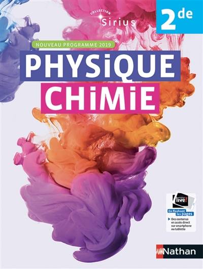 Physique chimie 2de : nouveau programme 2019 | Valéry Prévost