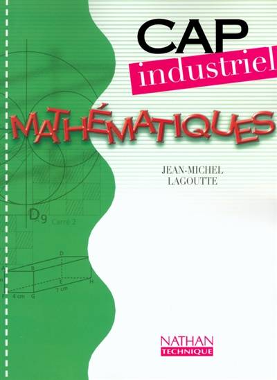 Mathématiques, CAP (industriel) | Jean-Michel Lagoutte