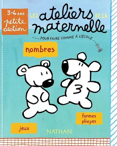 Nombres, jeux, formes et pliages : petite section, 3-4 ans | Huguette Chauvet, Laurent Richard