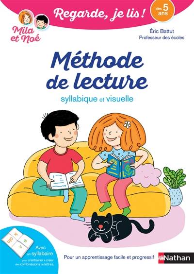 Méthode de lecture syllabique et visuelle : dès 5 ans | Eric Battut