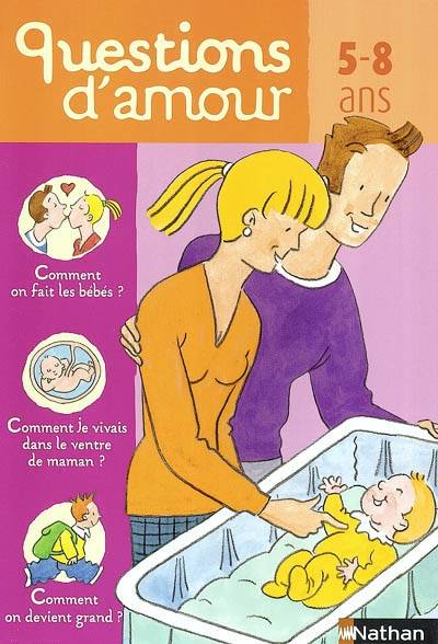 Questions d'amour : 5-8 ans | Virginie Dumont, Maurice Rosy