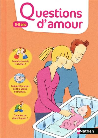 Questions d'amour : 5-8 ans | Virginie Dumont, Maurice Rosy