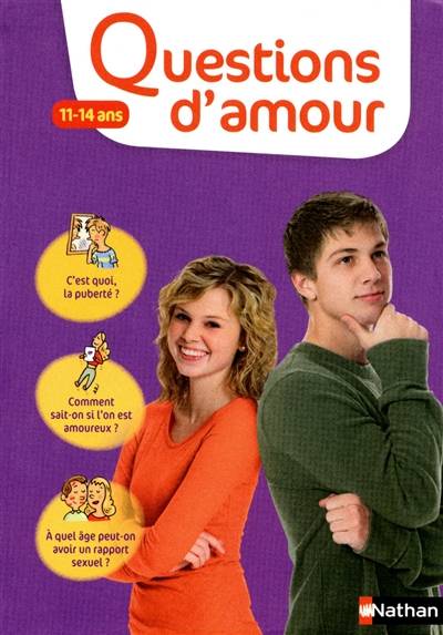 Questions d'amour : 11-14 ans | Virginie Dumont, Serge Montagnat, Romain Slocombe, Serge Bloch, Robert Barborini