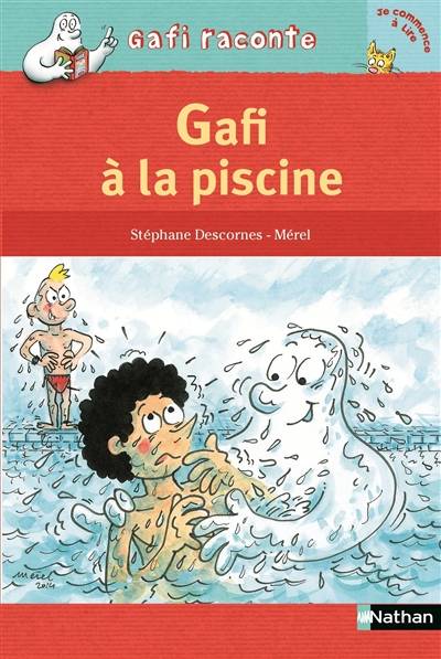 Gafi à la piscine | Stephane Descornes, Merel