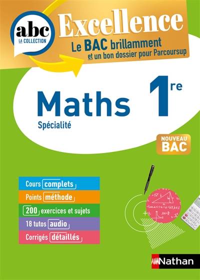 Maths 1re : spécialité : nouveau bac | Christian Lixi, Gerard Chassard