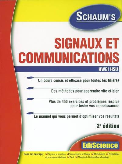 Signaux et communications | Hwei P. Hsu, Francis Cottet