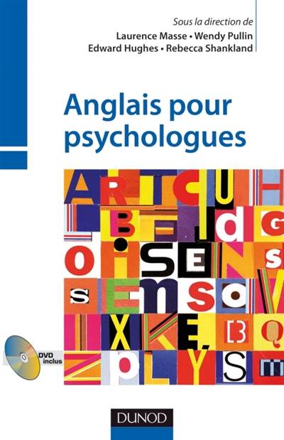 Anglais pour psychologues | Laurence Masse, Rébecca Shankland, Wendy M. Pullin, Edward Hughes