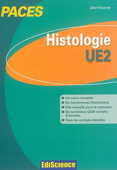 Histologie UE2 | Jean Foucrier