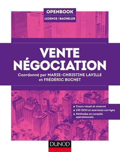 Vente négociation | Marie-Christine Laville, Frederic Buchet