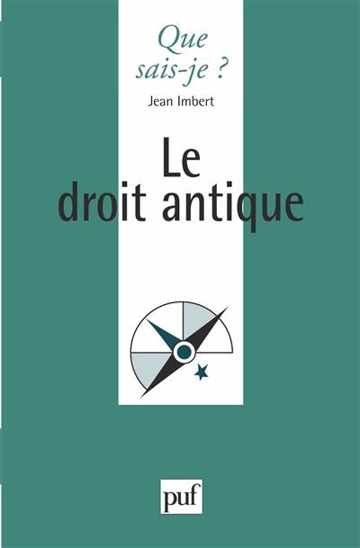 Le Droit antique | Jean Imbert