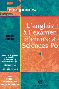 L'anglais à l'examen d'entrée à Sciences-Po | Bernard Offerle