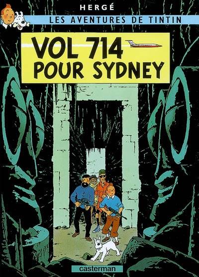 Les aventures de Tintin. Vol. 22. Vol 714 pour Sydney | Herge