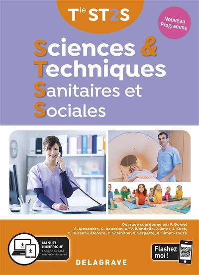 Sciences & techniques sanitaires et sociales terminale ST2S : nouveau programme | Frederic Gomel