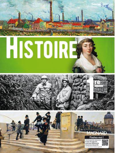 Histoire, 1re : manuel élève | Jean-Marc Vidal