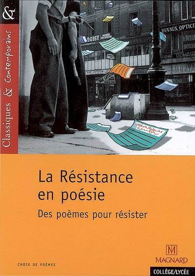 La Résistance en poésie : des poèmes pour résister | Bruno Doucey, Josiane Grinfas-Tulinieri, Bruno Doucey, Josiane Grinfas-Tulinieri