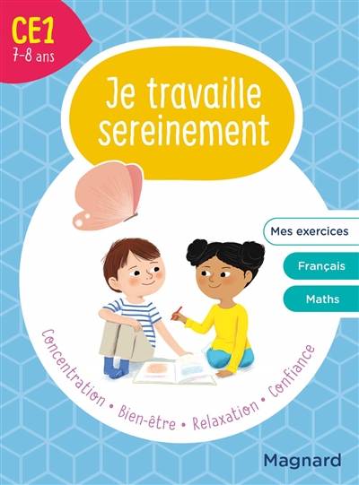 Je travaille sereinement, CE1, 7-8 ans | Delphine De Hemptinne, Valerie Faggiolo, Marine Fleury, Marie Paruit, Marie Margo