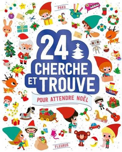 24 cherche et trouve pour attendre Noël | Paku