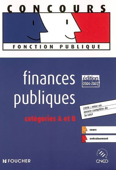 Finances publiques : catégories A et B | Gerard Terrien, Yamina Reynaud, Jean-Pierre Reynaud