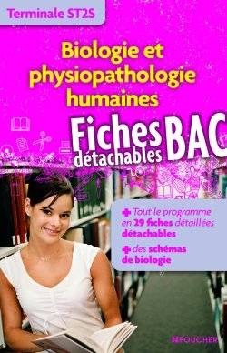 Biologie et physiopathologie humaines, terminale ST2S | 