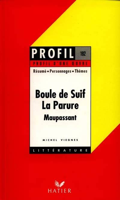 Boule de suif, La parure, Maupassant | Michel Viegnes