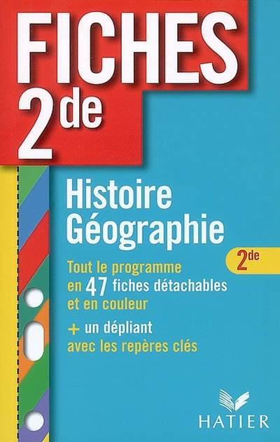 Histoire géographie 2de | Françoise Sutour