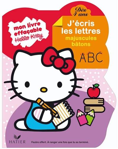 J'écris les lettres, majuscules bâtons : à partir de 4 ans | 