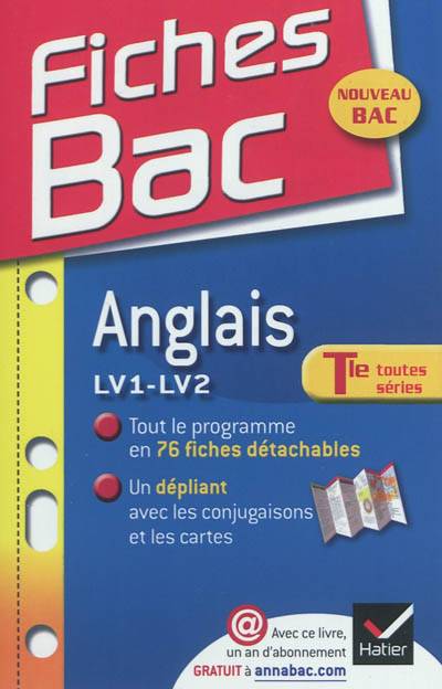 Anglais LV1-LV2, terminale toutes séries | Michèle Malavieille