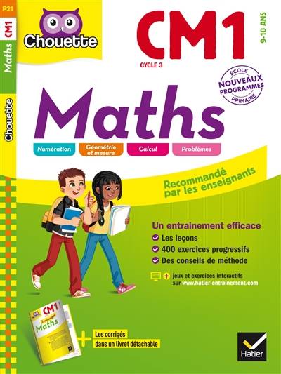 Maths CM1, cycle 3 : 9-10 ans | Claude Maréchal, Karen Laborie