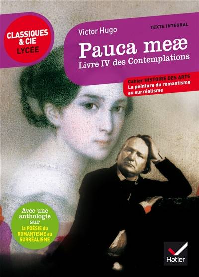 Pauca meae : Les contemplations, livre IV : suivi d'une anthologie sur la poésie du romantisme au surréalisme | Victor Hugo, Michel Vincent