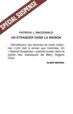 Un Etranger dans la maison | Patricia J. MacDonald, Anne Damour