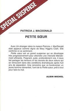 Petite soeur | Patricia J. MacDonald, Anne Damour