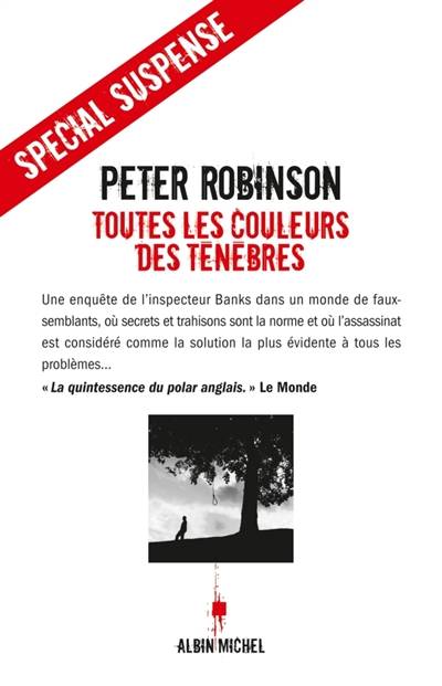 Toutes les couleurs des ténèbres | Peter Robinson, Valérie Malfoy