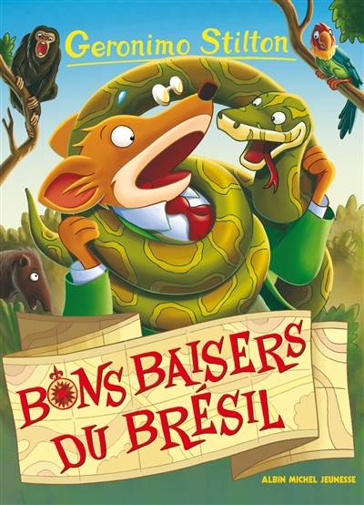 Geronimo Stilton. Vol. 70. Bons baisers du Brésil | Geronimo Stilton, Titi Plumederat