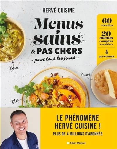 Menus sains & pas chers pour tous les jours | Herve Palmieri, Isabelle Kanako, Isabelle Kanako