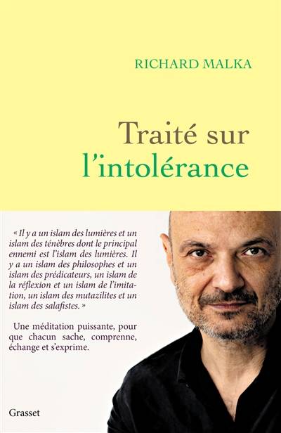 Traité sur l'intolérance | Richard Malka