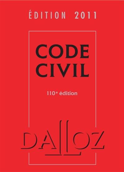 Code civil 2011 | 