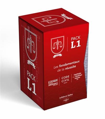 Pack L1 : les fondamentaux de ta réussite | Pascale Guiomard, Serge Guinchard, Thierry Debard, Ferdinand Melin-Soucramanien