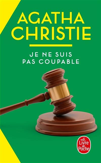 Je ne suis pas coupable | Agatha Christie, Elise Champon