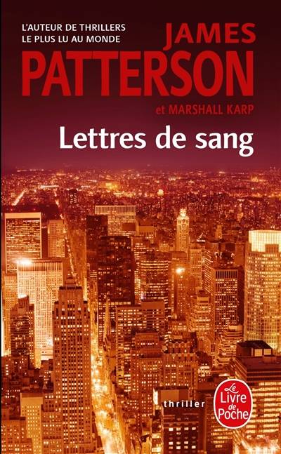 Lettres de sang | James Patterson, Marshall Karp, Sebastian Danchin