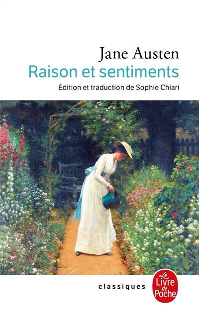 Raison et sentiments | Jane Austen, Sophie Chiari, Sophie Chiari