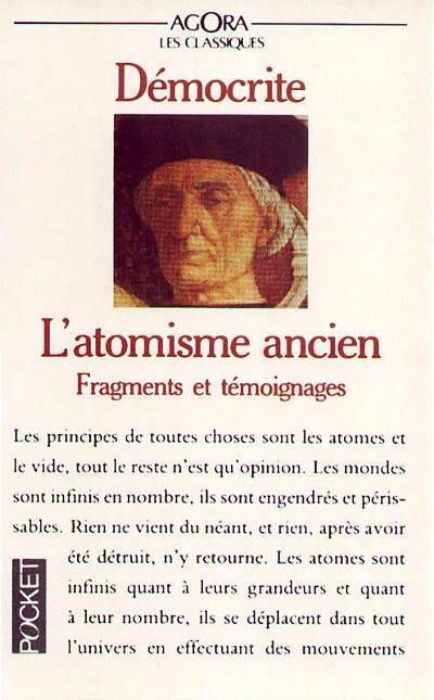 Démocrite et l'atomisme ancien : fragments et témoignages | Pierre-Marie Morel, Maurice Solovine