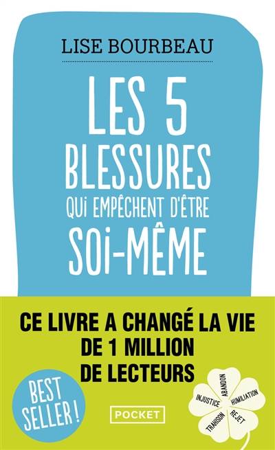 Les 5 blessures qui empêchent d'être soi-même : rejet, abandon, humiliation, trahison, injustice | Lise Bourbeau