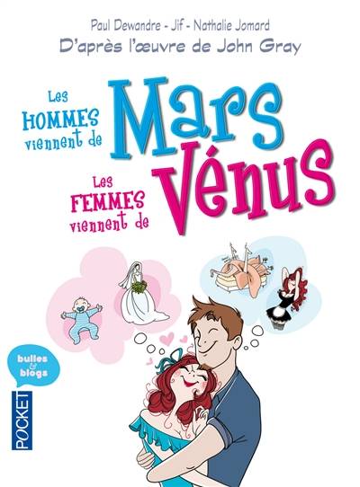 Les hommes viennent de Mars, les femmes viennent de Vénus | Paul Dewandre, Jif, Nathalie Jomard, John Gray