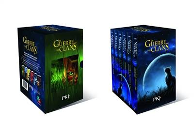 La guerre des clans cycle 1 : coffret collector : tomes 1 à 6 | Erin Hunter, Cécile Pournin, Aude Carlier